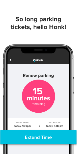 HonkMobile: Pay for Parking