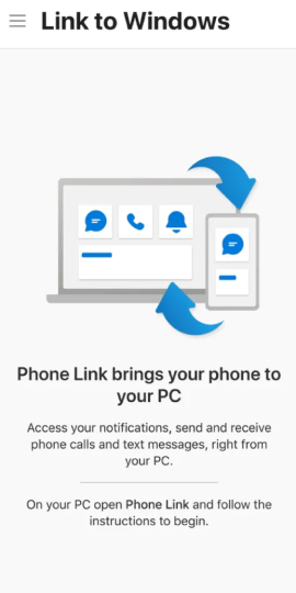 Link to Windows